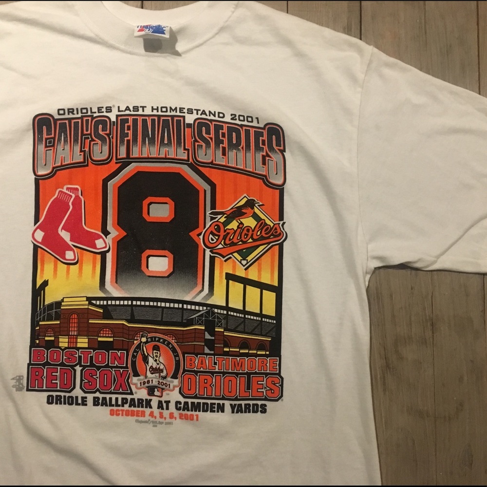 Cal Ripken Jr Final Series Orioles T Shirt